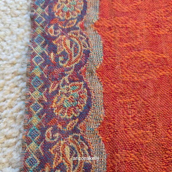 NWT Devernois Woven Wool Scarf French - Picture 13 of 15